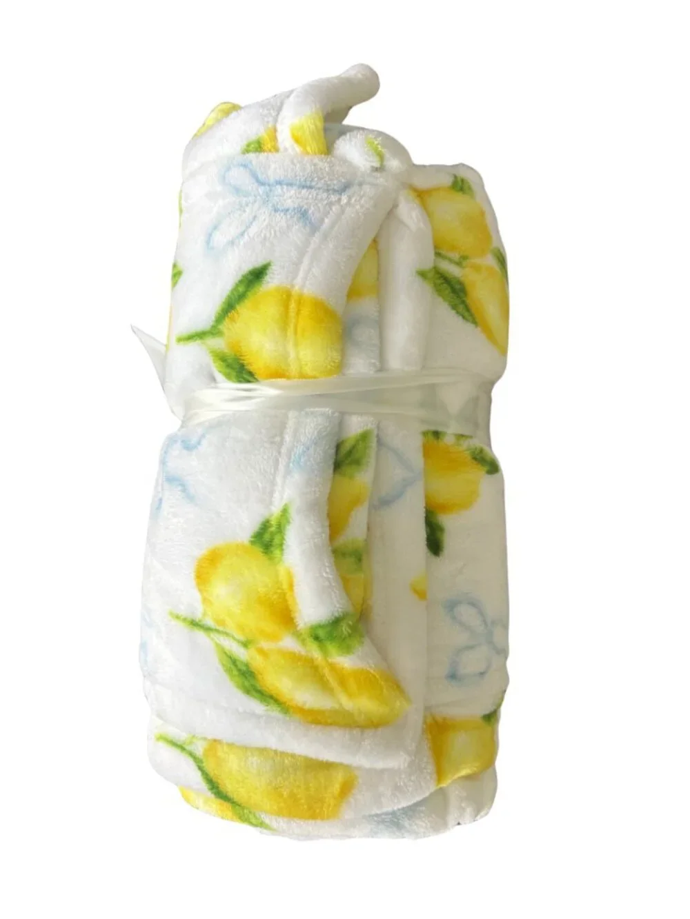 Palmetto Moon Lemon Print Micro Plush Throw Blanket (New With Tags)